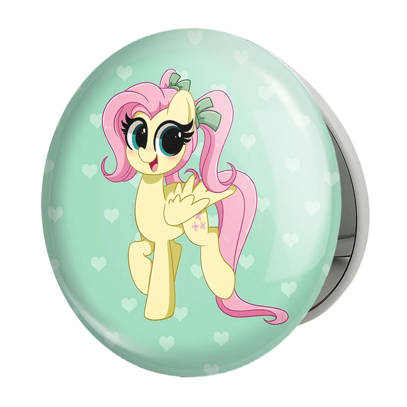 آینه جیبی خندالو طرح اسب پونی مدل تاشو کد 24848 