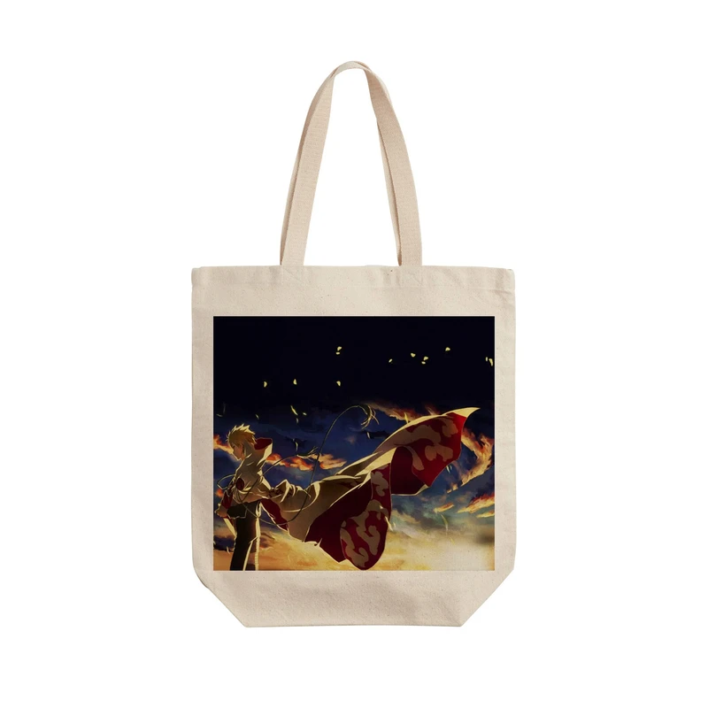 ساک خرید ترمه طراحان ایده مدل ناروتو  کد strm0478 - L