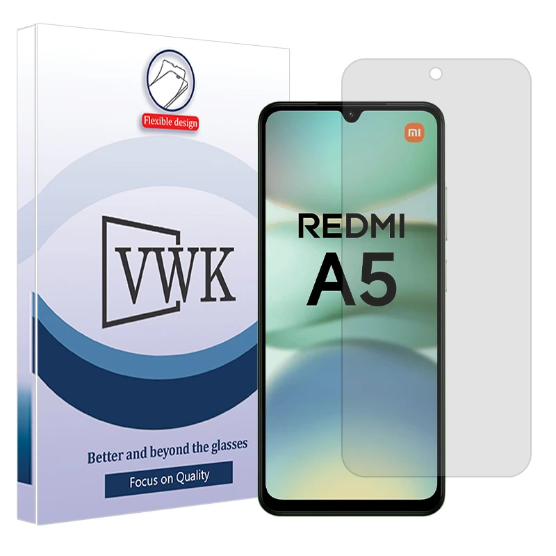 محافظ صفحه نمایش مات وی دبلیو کی مدل Tough مناسب برای گوشی موبایل شیائومی Redmi A5 4G 