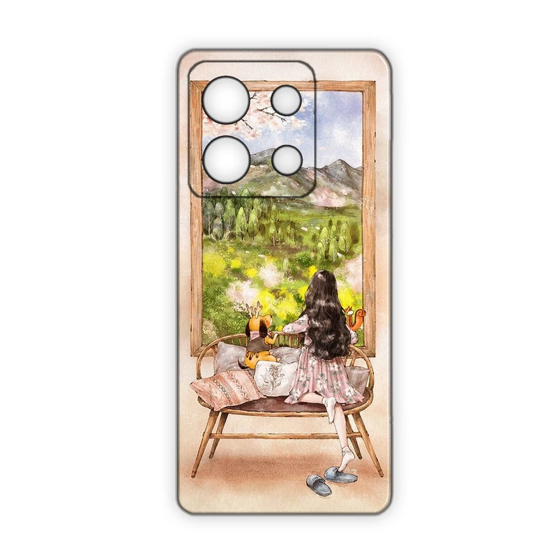 کاور مدل دخترانه کد 267 مناسب برای گوشی موبایل شیائومی Redmi Note 13 4G