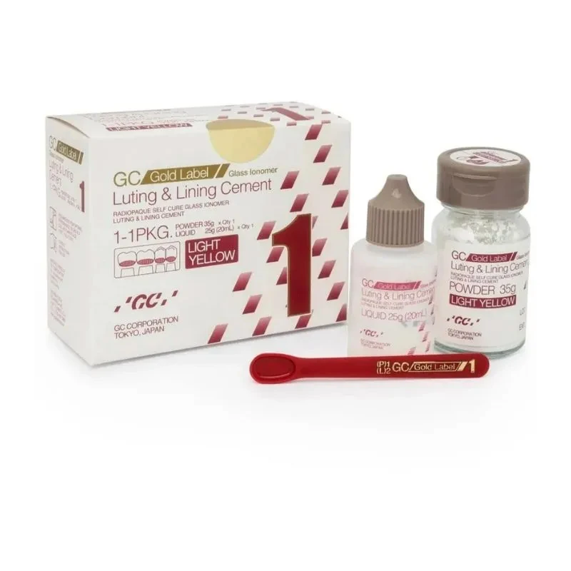 سمان چسب روکش دندانپزشکی جی سی مدل ۱ حجم ۱۵ میلی لیتر