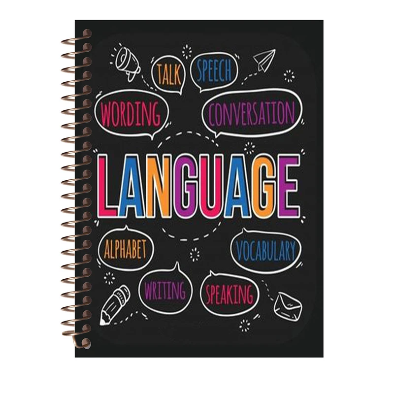 دفتر لغت طرح حروف انگلیسی کد W71