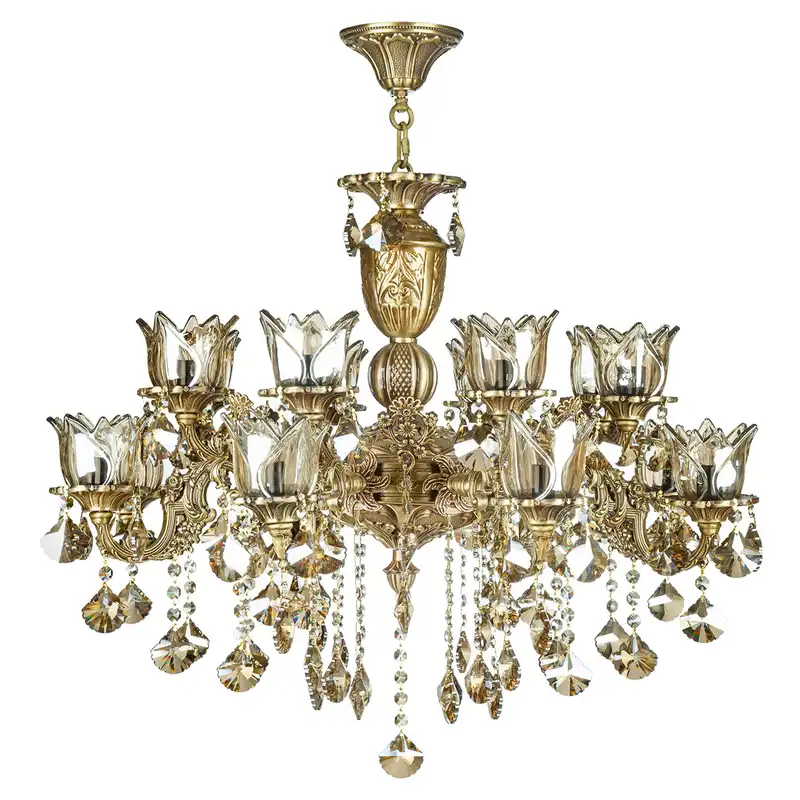 لوستر 16 شعله چشمه نور کد S3515/8+8-AO