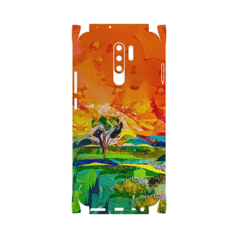 برچسب پوششی ماهوت مدل Collage of Painting-FullSkin مناسب برای گوشی موبایل شیائومی Redmi 9