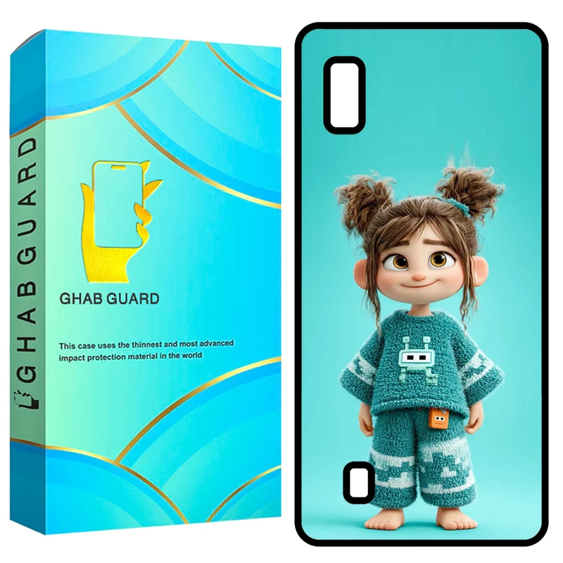 کاور قاب گارد طرح دختر مدل GCHPA10 مناسب برای گوشی موبایل سامسونگ Galaxy A10 / M10