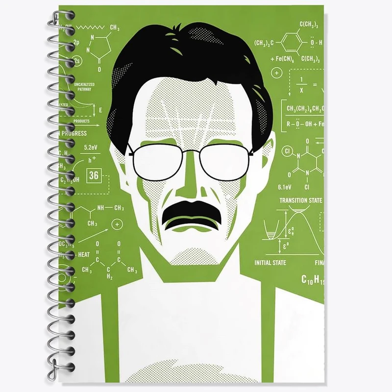 دفتر لغت 50 برگ خندالو مدل سریال بریکینگ بد Breaking Bad کد 13292