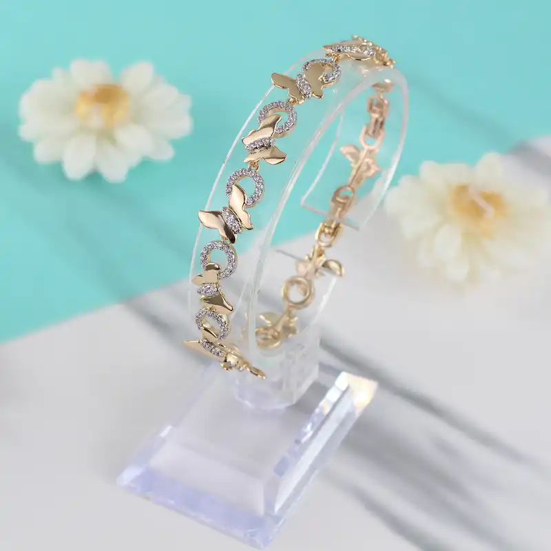 دستبند زنانه ژوپینگ مدل پروانه کد br414