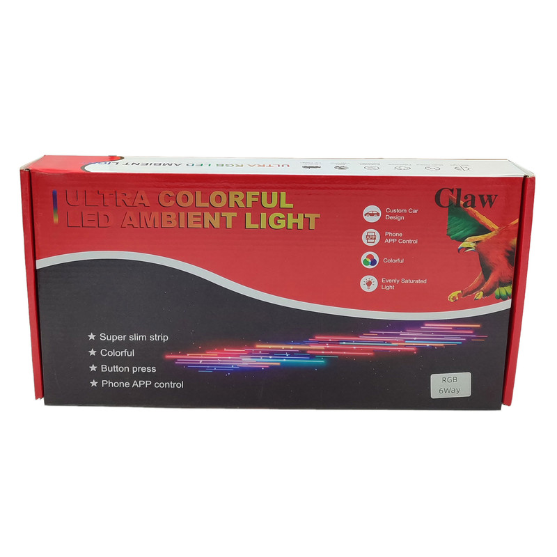 چراغ الوایر خودرو کلاو مدل RGB Light