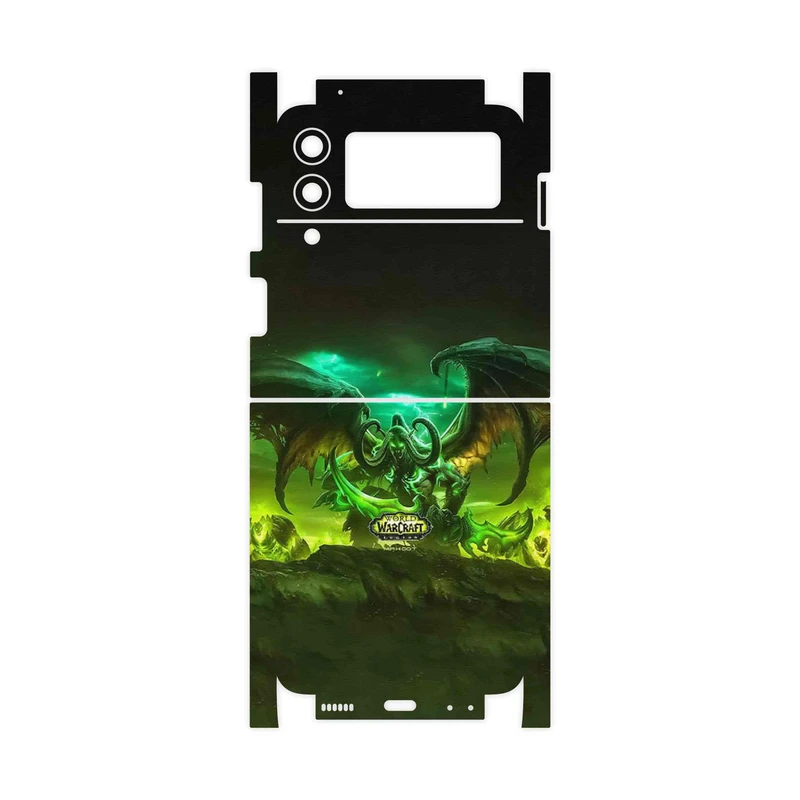 برچسب پوششی ماهوت مدل Warcraft Game Series-FullSkin مناسب برای گوشی موبایل سامسونگ Galaxy Z Flip3 5G