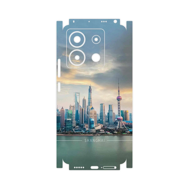 برچسب پوششی ماهوت مدل Shanghai_City-FullSkin مناسب برای گوشی موبایل شیائومی Redmi Note 13 Pro 5G