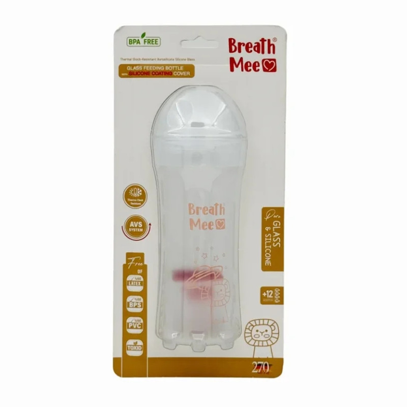 شیشه شیر بریس می مدل +12 ماه کد BT14 ظرفیت 270 میلی لیتر