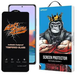 Epicoy Antistatic Dustproof Glass Screen Protector For Xiaomi Redmi Note 10 Pro Max/Note 10 Pro 4G India/Internationa/Note 10 Lite