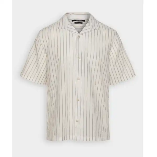 پیراهن آستین کوتاه مردانه جک اند جونز مدل VERJPRBLUSUMMER-LINEN