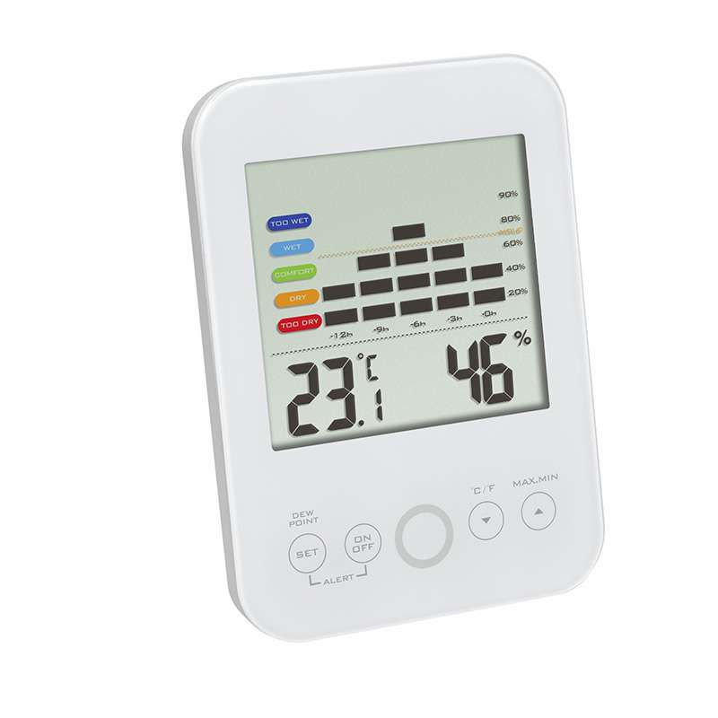 دماسنج و رطوبت سنج تی اف ای مدل ترموهیدرومتر 30.5046