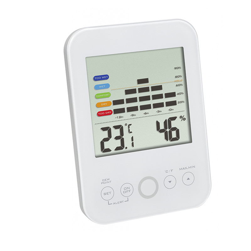 دماسنج و رطوبت سنج تی اف ای مدل ترموهیدرومتر 30.5046