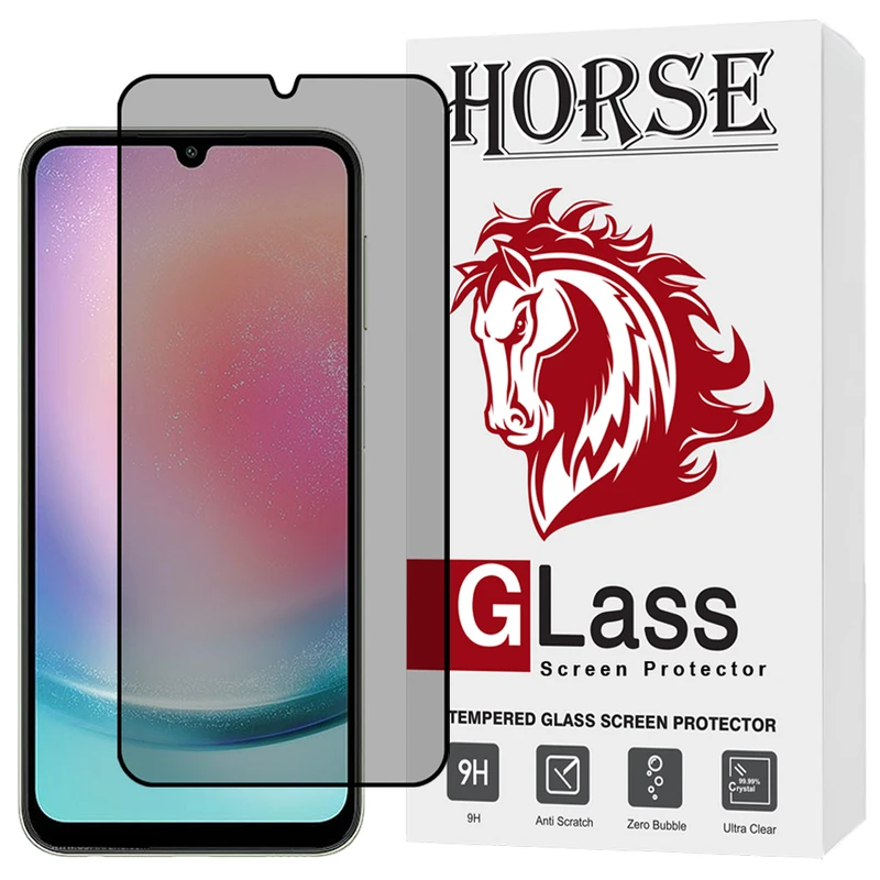 محافظ صفحه نمایش حریم شخصی هورس مدل PRIH30 مناسب برای گوشی موبایل سامسونگ Galaxy A24 4G/ M34 5G / A15 4G / A15 5G / A25 5G / F15 5G / M15 5G