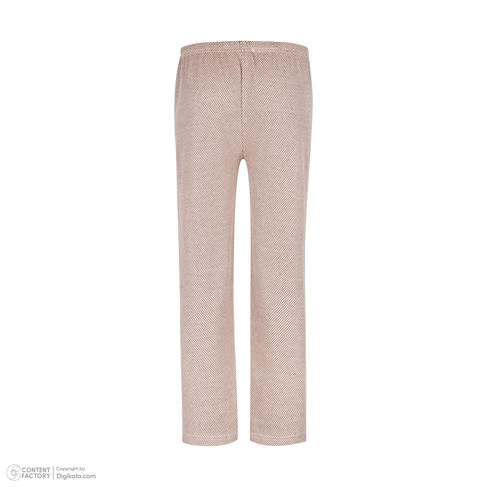 ست تی شرت آستین بلند و شلوار زنانه ایزی دو مدل 473105 - - 8