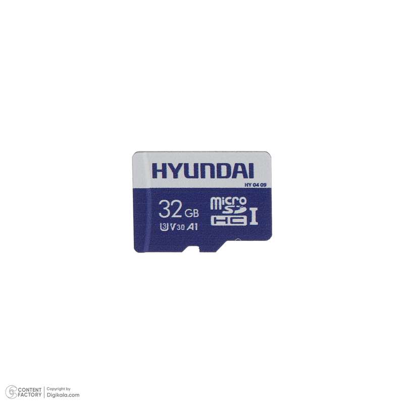 کارت حافظه هیوندای کلاس 10 استاندارد UHS-I U3 ظرفیت 32 گیگابایت کارت حافظه هیوندای کلاس 10 استاندارد UHS-I U3 ظرفیت 32 گیگابایت