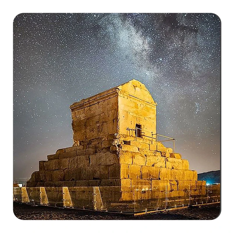 	 مگنت طرح آرامگاه کوروش کد wmg3786