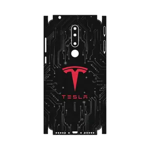 MAHOOT TESLA-Motors-FullSkin Cover Sticker for Nokia 3.1 Plus