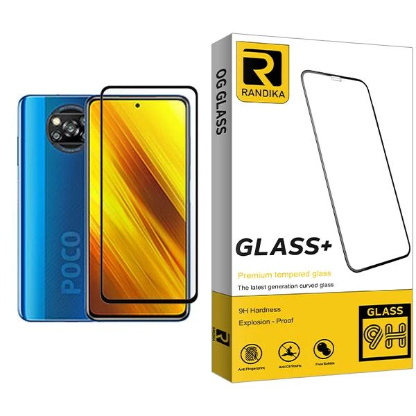 محافظ صفحه نمایش راندیکا مدل Randika Glass MIX001 مناسب برای گوشی موبایل شیائومی Poco X3 NFC