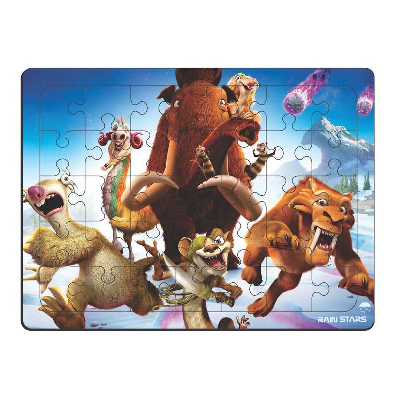 پازل 35 تکه رین استار مدل چوبی عصر یخبندان