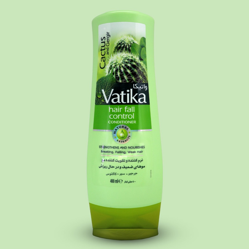 نرم کننده و تقویت کننده مو واتیکا مدل Cactus and Garlic حجم 400 میلی لیتر