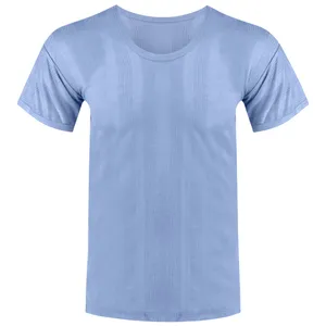 زیرپوش آستین دار مردانه کد 110 رنگ آبی روشن