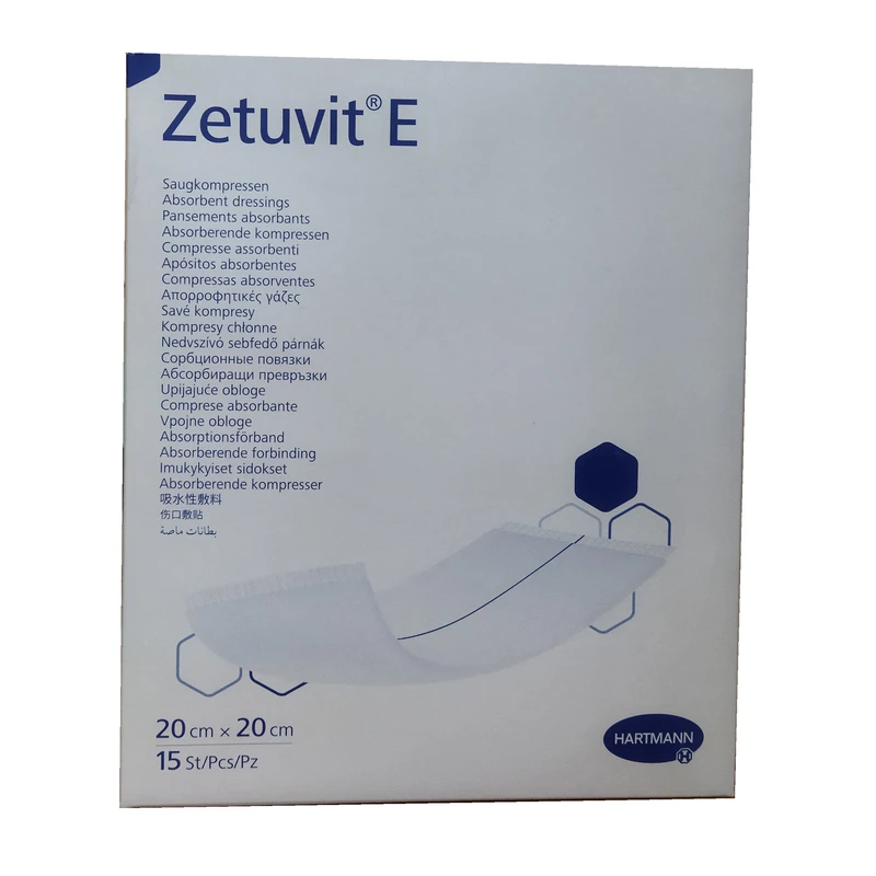 پانسمان هارتمن مدل زتویت  سایز 20x20 بسته 15 عددی