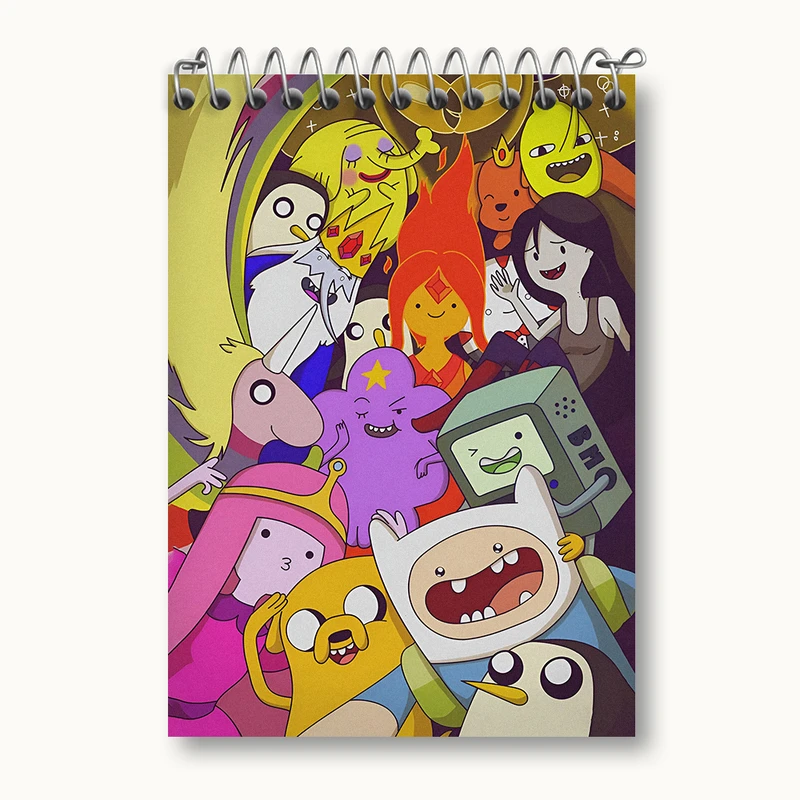 دفتر یادداشت 50 برگ خندالو طرح وقت ماجراجویی (Adventure Time) کد N4463