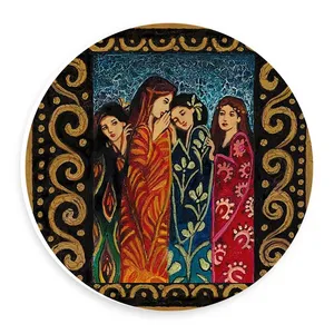 دیوارکوب طرح زنان شرقی مدل wtb109