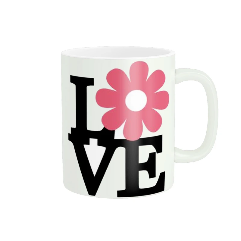 ماگ پاد آفرین طرح LOVE کد 1771