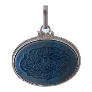    آویز گردنبند نقره زنانه بازرگانی میلادی کد PK_061