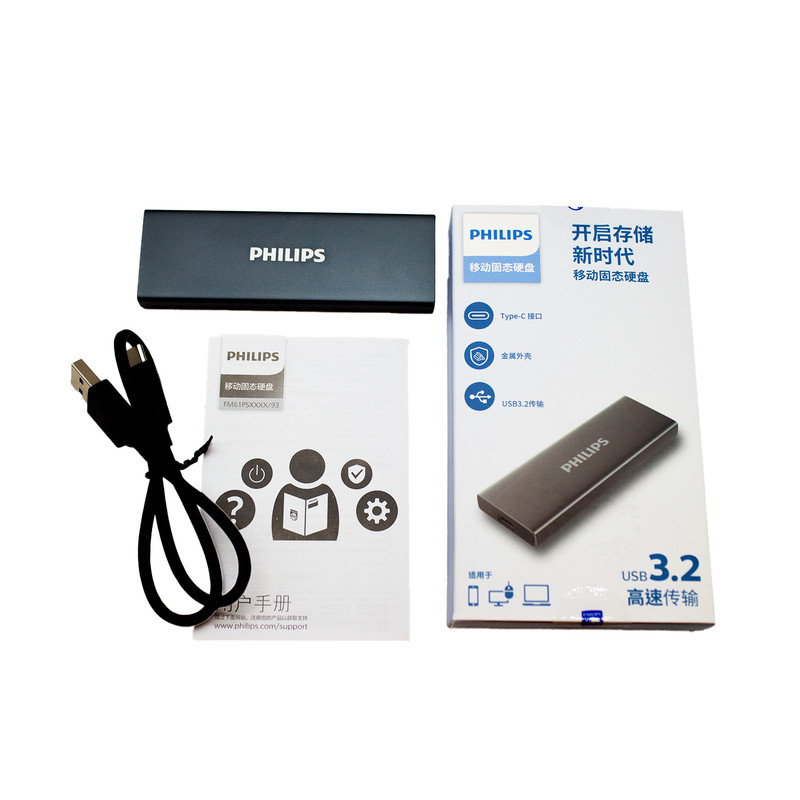 اس اس دی اکسترنال M.2 فیلیپس مدل portable ssd ظرفیت 2 ترابایت