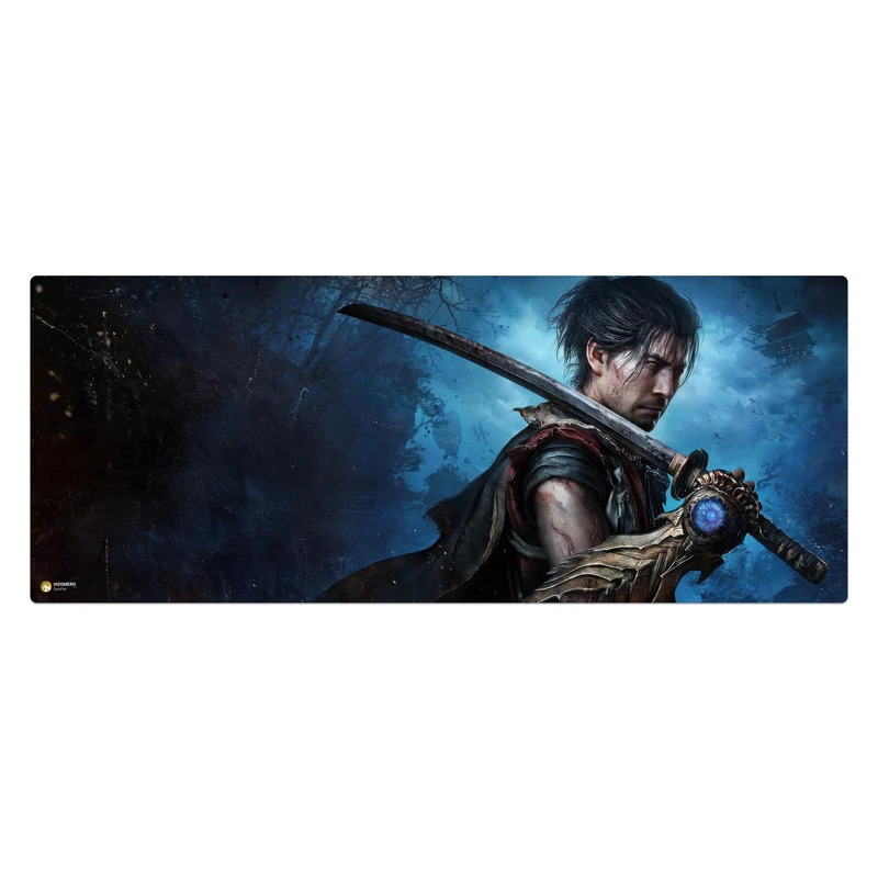 ماوس پد هومرو مدل HX540 طرح بازی Onimusha سایز 40x100 سانتی‌متر
