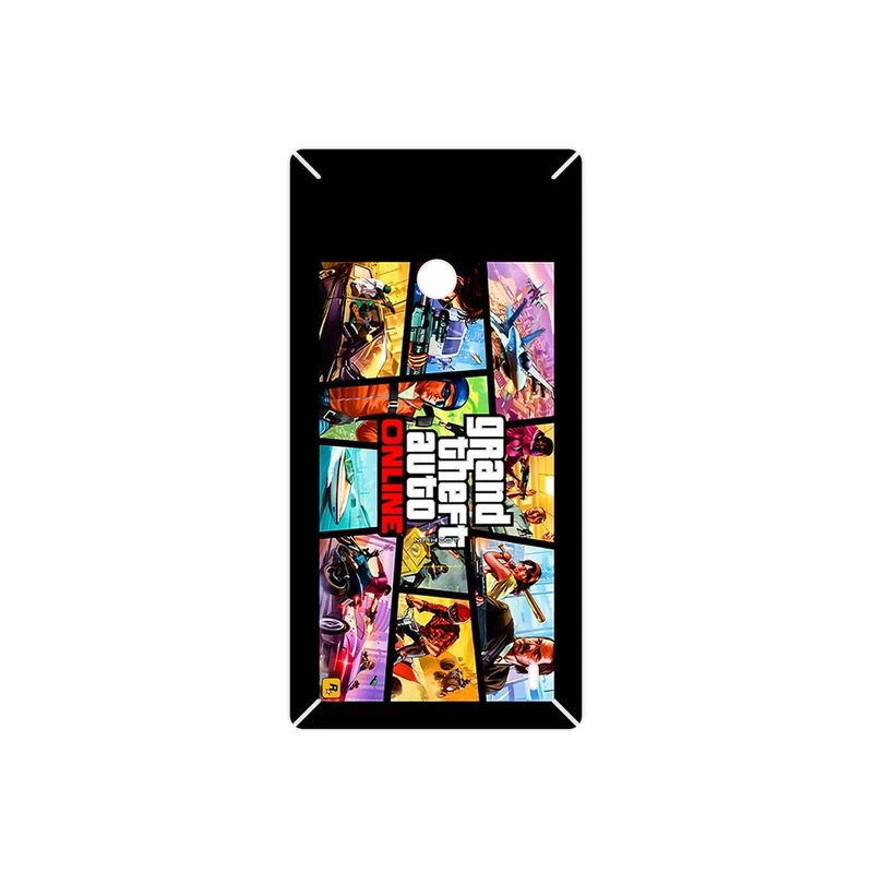 برچسب پوششی ماهوت مدل GTA Online Game Series مناسب برای گوشی موبایل نوکیا Lumia 520