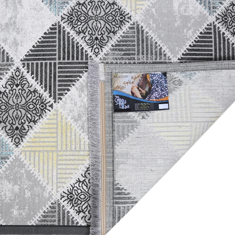 عکس شماره 3 : گلیم ماشینی دنیای فرش مدل آرزو کد 1060