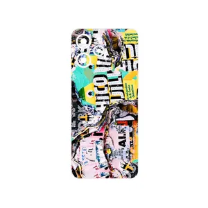 MAHOOT Collage of Teared Paper Cover Sticker for Xiaomi Redmi 12