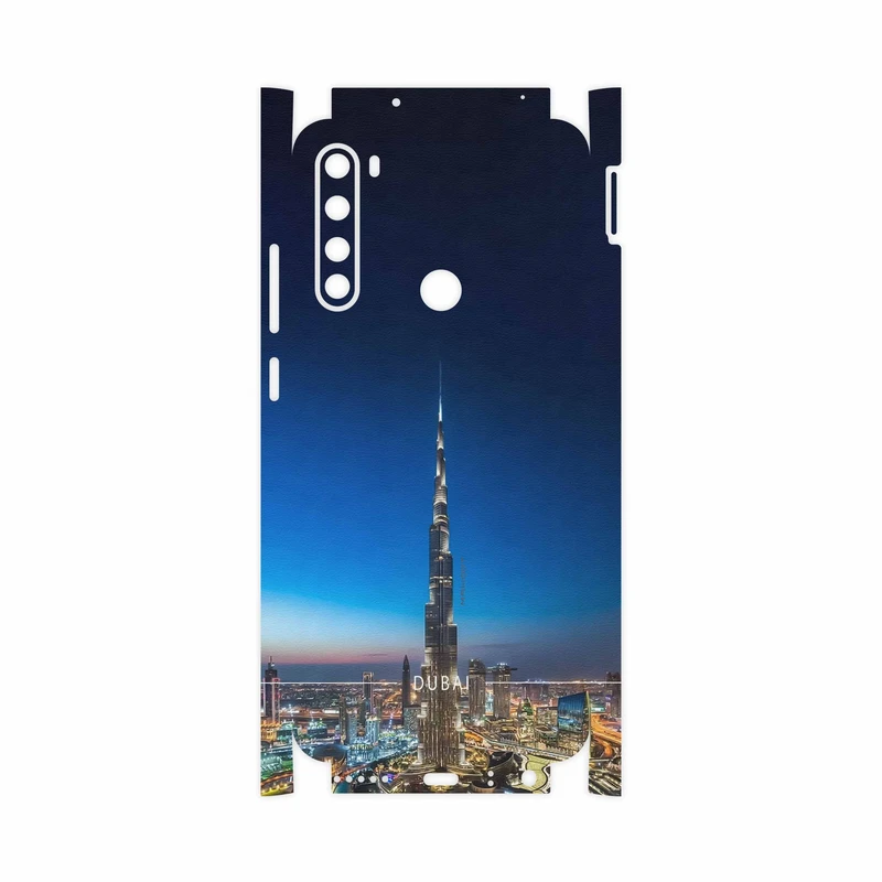برچسب پوششی ماهوت مدل Dubai City-FullSkin مناسب برای گوشی موبایل شیائومی Redmi Note 8
