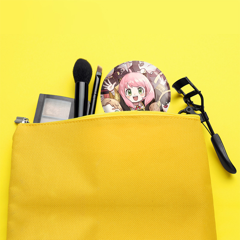 آینه جیبی خندالو مدل آنیا فورجر انیمه Spy x Family کد 24178