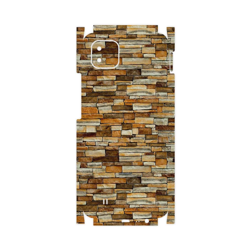 برچسب پوششی ماهوت مدل brickwall-FullSkin مناسب برای گوشی موبایل ریلمی C11 2021