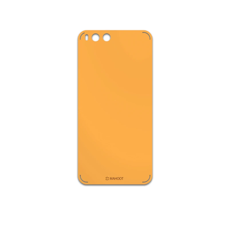 برچسب پوششی ماهوت مدل Matte-Orange مناسب برای گوشی موبایل شیائومی Mi 6
