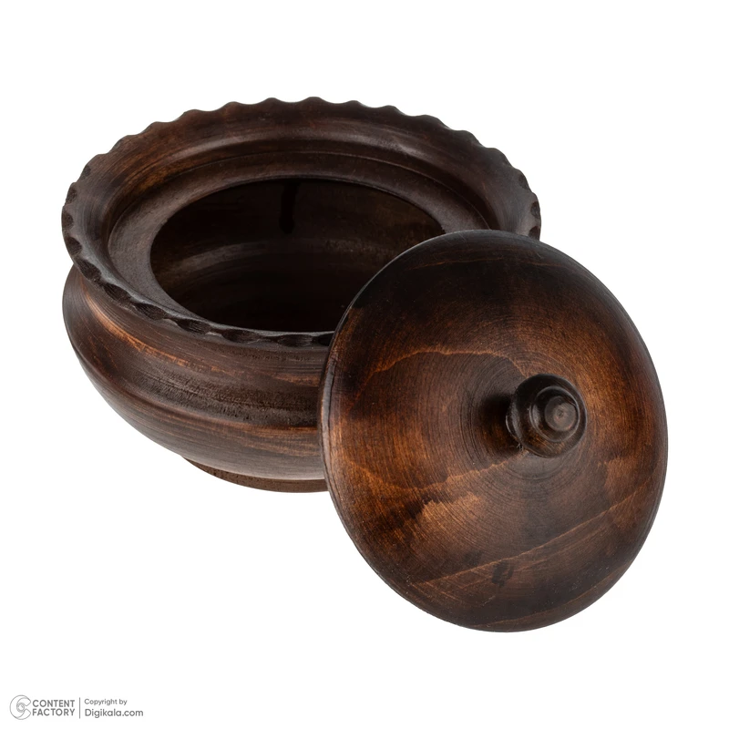 عکس شماره 2 : قندان چوبی مدل g123