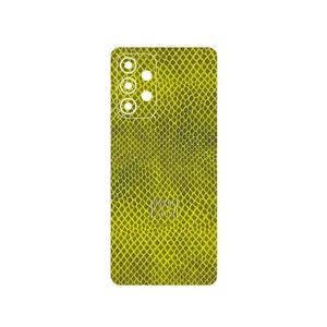 MAHOOT Yellow Snake Skin Cover Sticker for Samsung Galaxy A33 5G