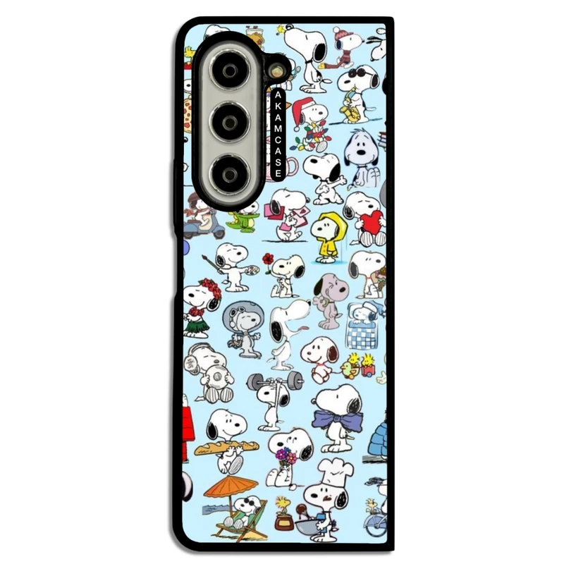 کاور آکام مدل AMC-WSGZFOLD5-SNOOPY-23 مناسب برای گوشی موبایل سامسونگ Galaxy Z Fold 5