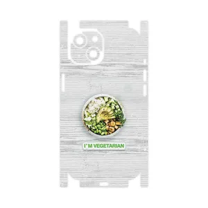MAHOOT Im_vegetarian-FullSkin Cover Sticker for Apple iPhone 15