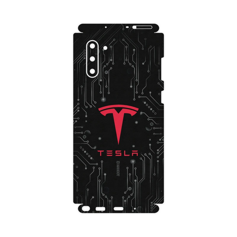 برچسب پوششی ماهوت مدل Full skin-TESLA-Motors مناسب برای گوشی موبایل سامسونگ Galaxy Note10