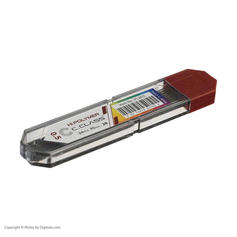 نوک مداد نوکی 0.5 میلی متری سی.کلاس مدل PL2915 بسته 5 عددی نوک مداد نوکی 0.5 میلی متری سی.کلاس مدل PL2915 بسته 5 عددی