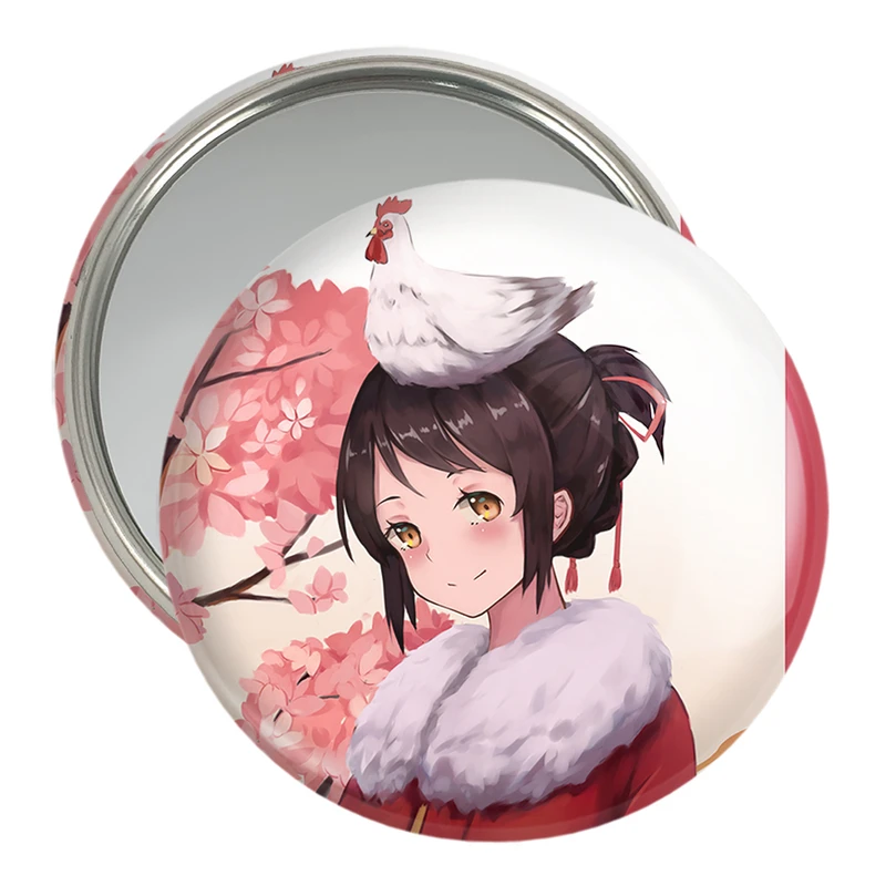 آینه جیبی خندالو مدل میتسویا میامیزو انیمه یورنیم Your Name  کد 16262