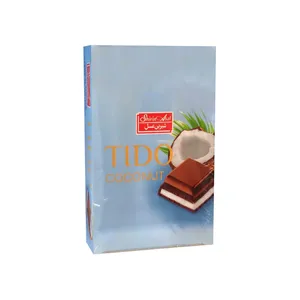 شکلات کاکائو نارگیلی تیدو شیرین عسل - 7 گرم سبته 50 عددی